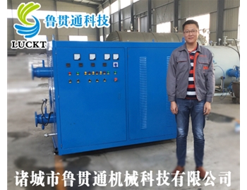Electromagnetic heat conduction oil furnace control cabinet
